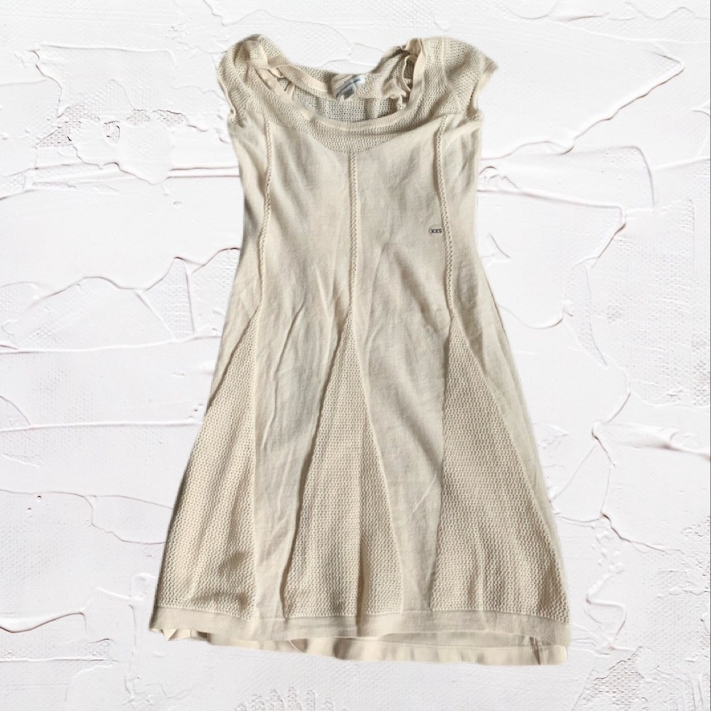 American eagle xxs dress cream never worn